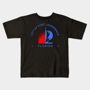 Fort Lauderdale, Florida Kids T-Shirt